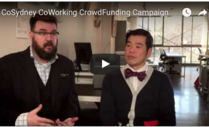 CoSydney CoWorking CrowdFunding Campaign