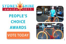 THe Sydney SHINE Awards Finalist 5 – Peter Bortolin “The Kangaroo Bike”